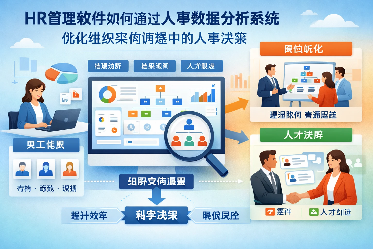HR管理软件如何通过人事数据分析系统优化组织架构调整中的人事决策