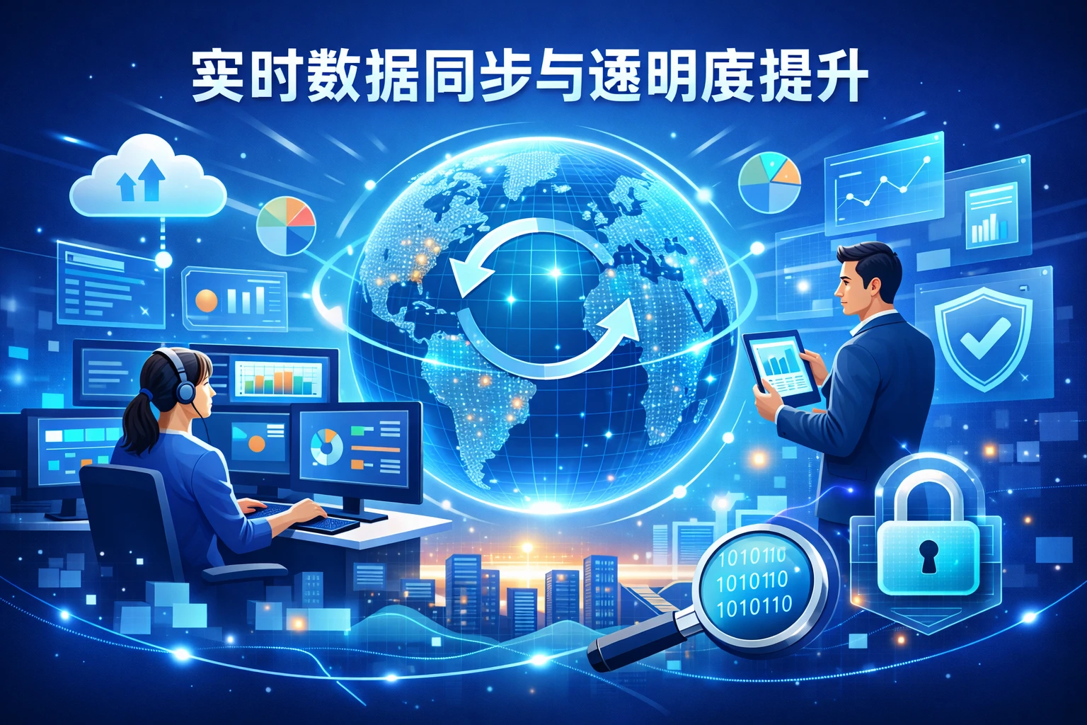 实时数据同步与透明度提升
