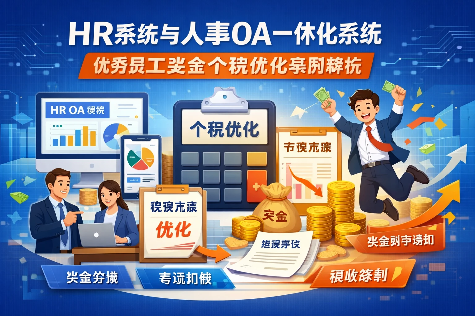 HR系统与人事OA一体化系统：优秀员工奖金个税优化案例解析