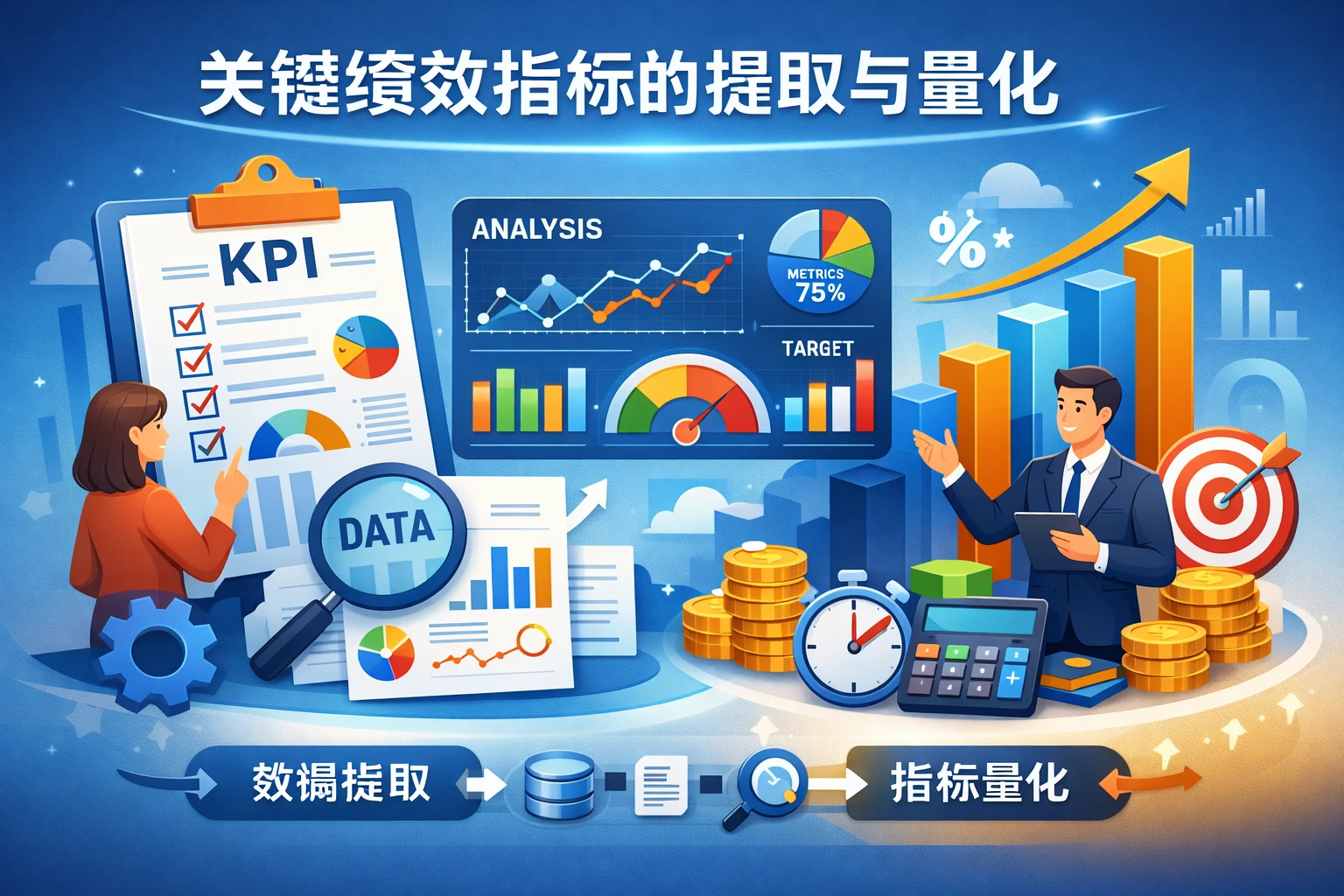 关键绩效指标的提取与量化