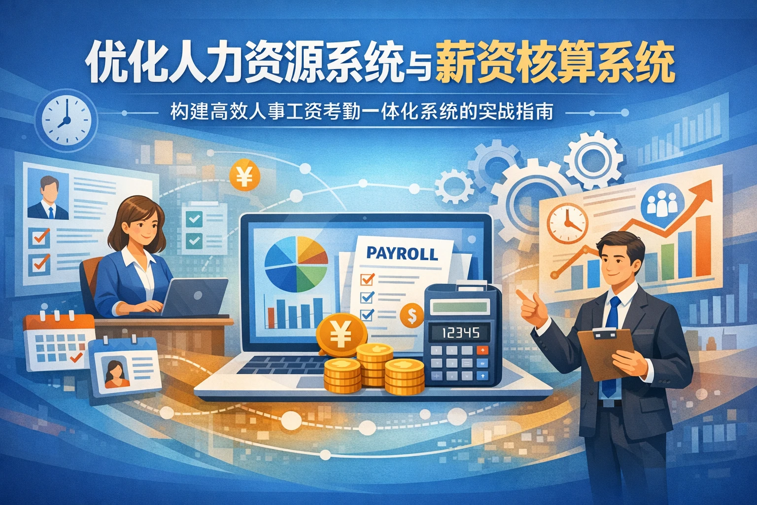 优化人力资源系统与薪资核算系统：构建高效人事工资考勤一体化系统的实战指南