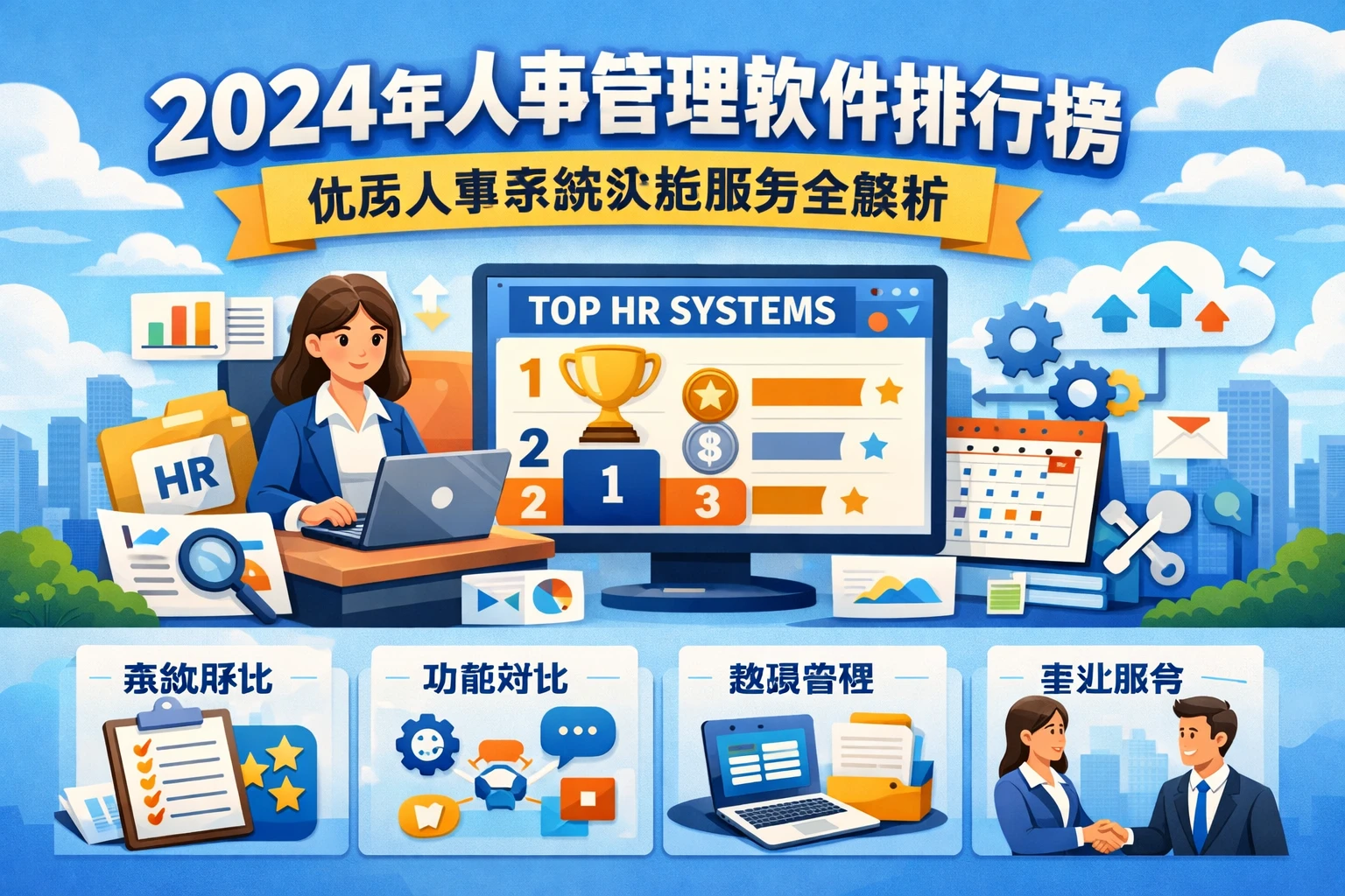 2024年人事管理软件排行榜：优质人事系统实施服务全解析
