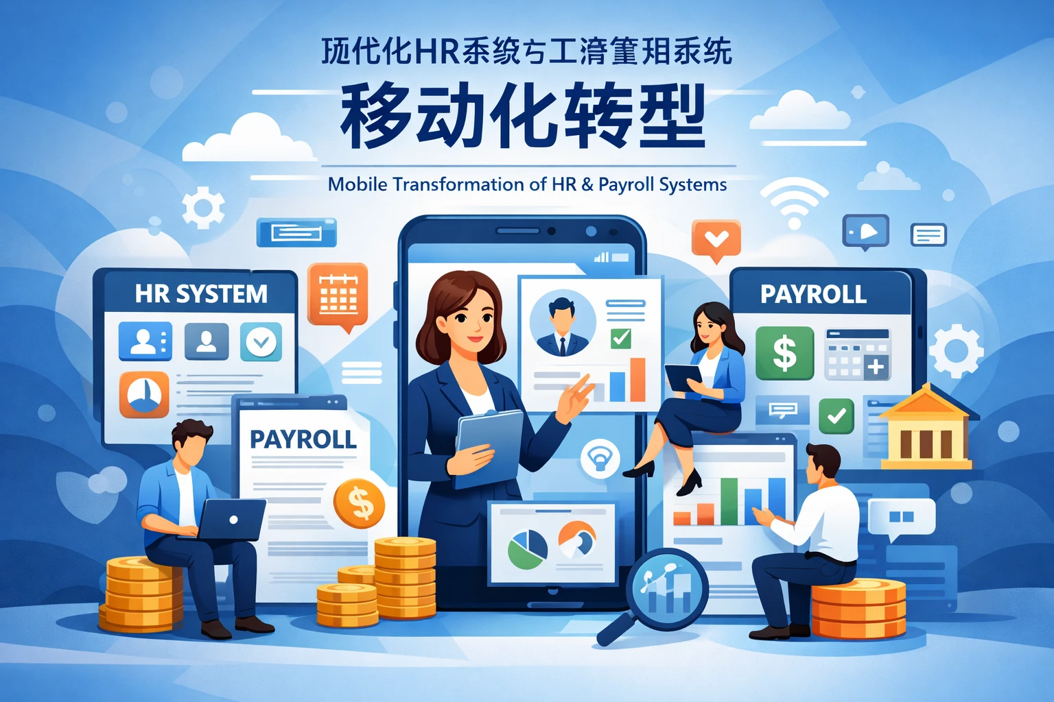 现代化HR系统与工资管理系统的移动化转型
