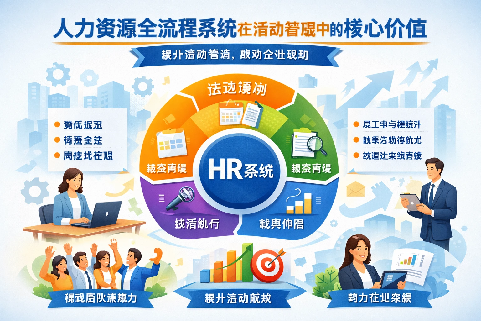 人力资源全流程系统在活动管理中的核心价值
