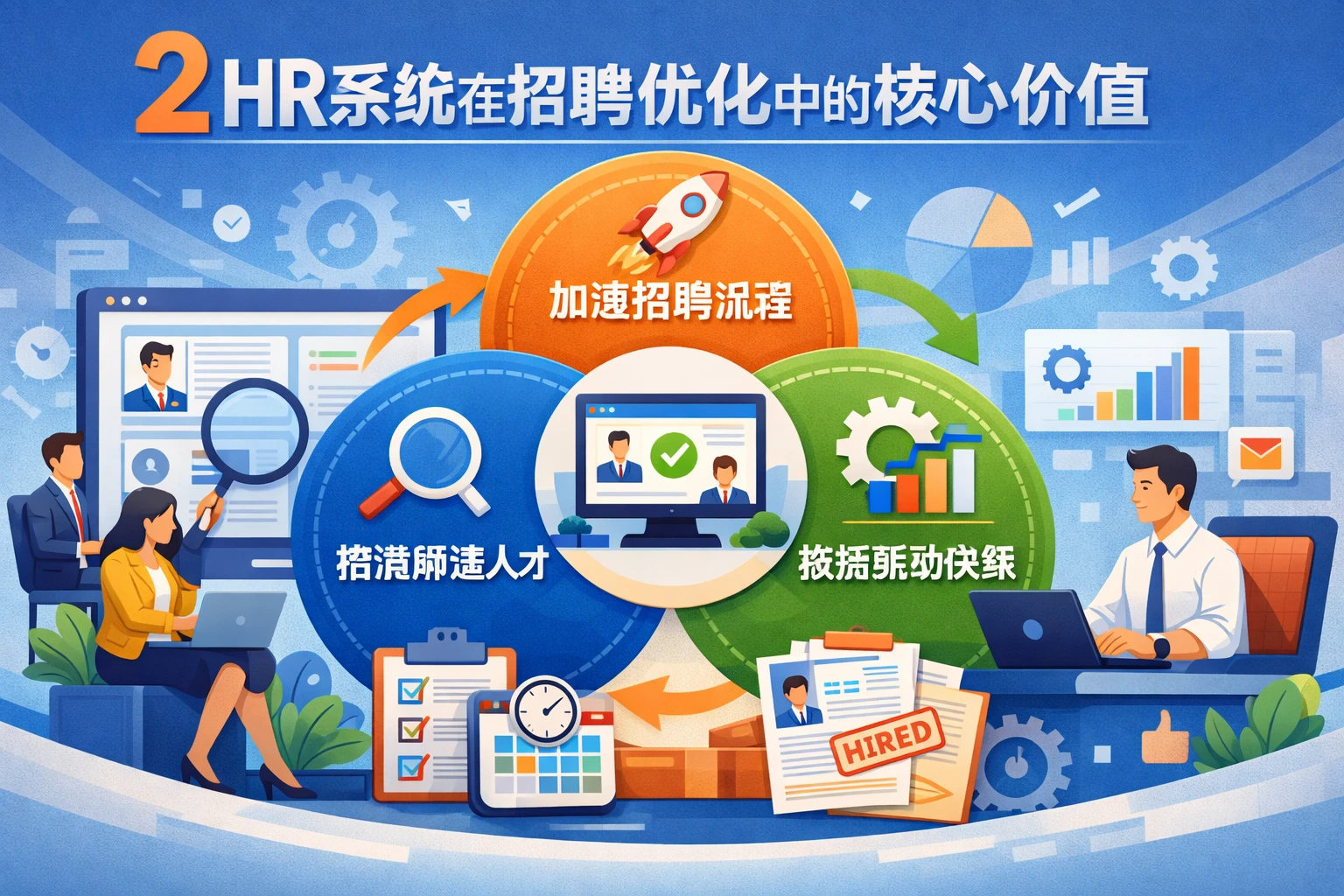 2 HR系统在招聘优化中的核心价值