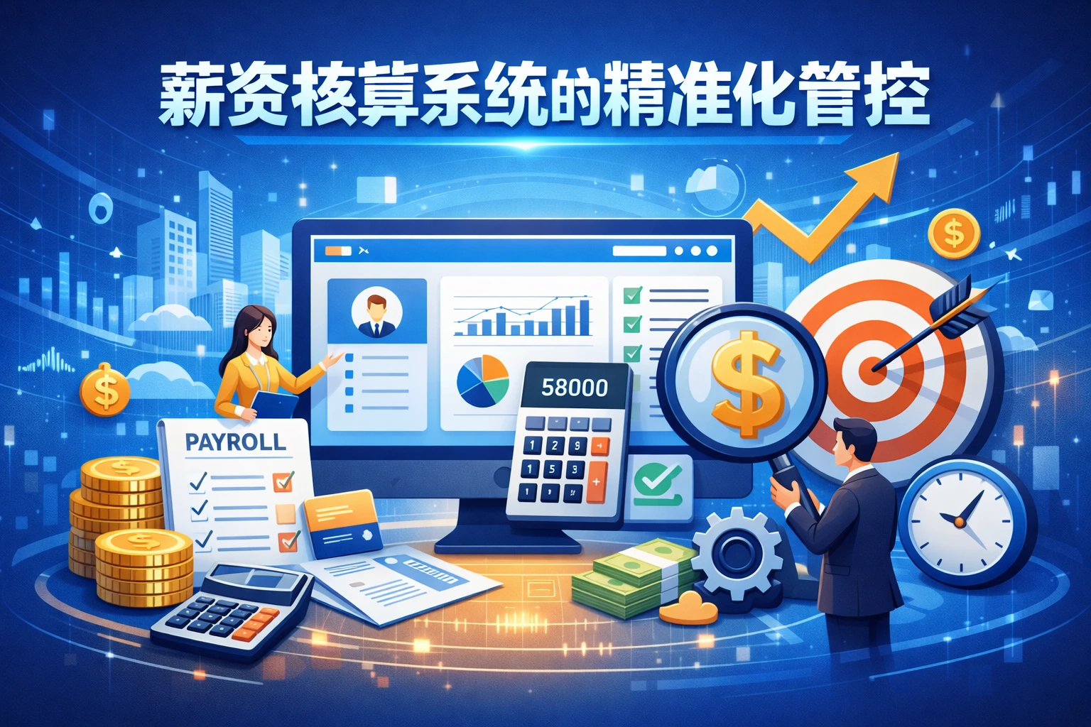 薪资核算系统的精准化管控