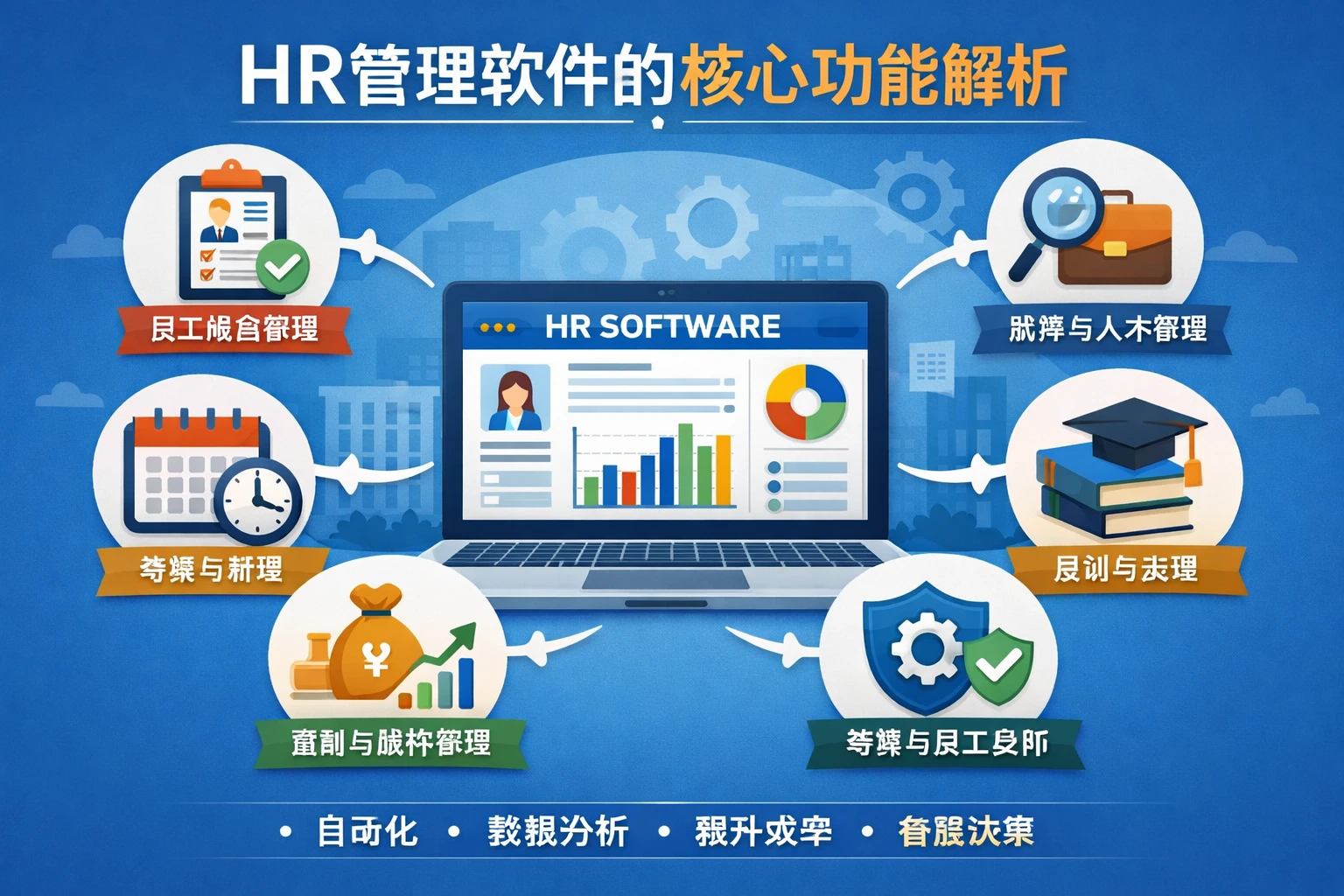 HR管理软件的核心功能解析