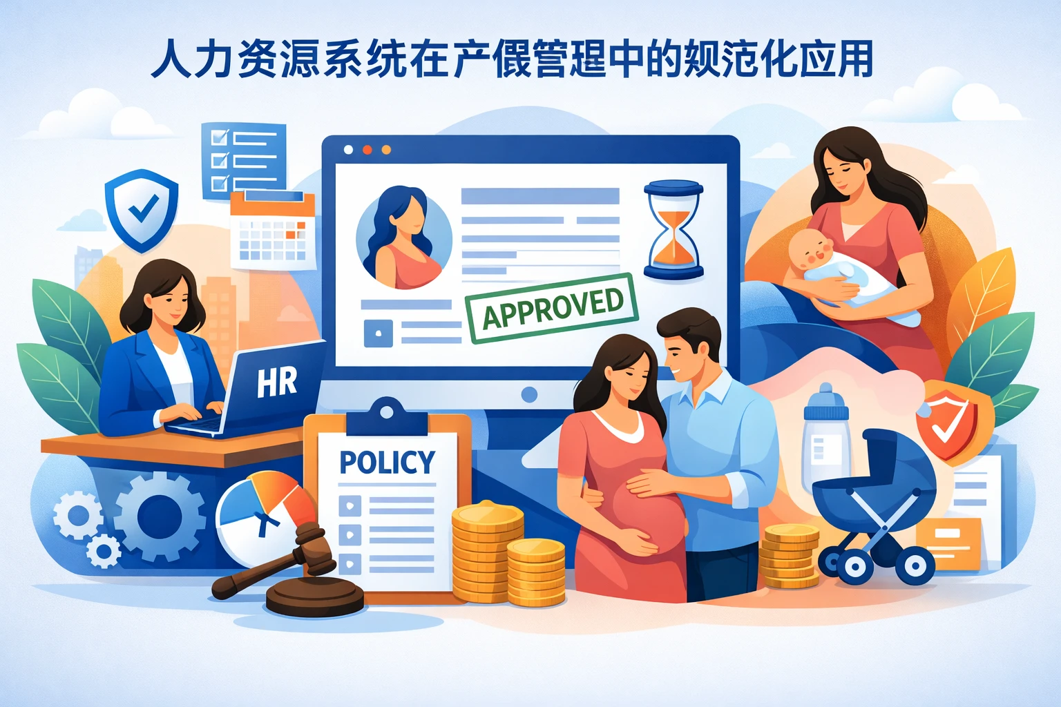 人力资源系统在产假管理中的规范化应用
