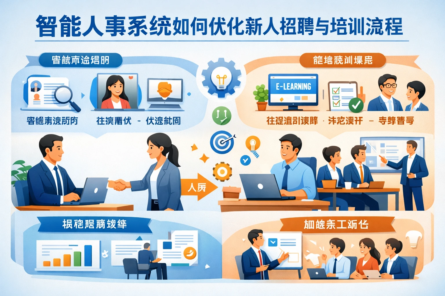 智能人事系统如何优化新人招聘与培训流程