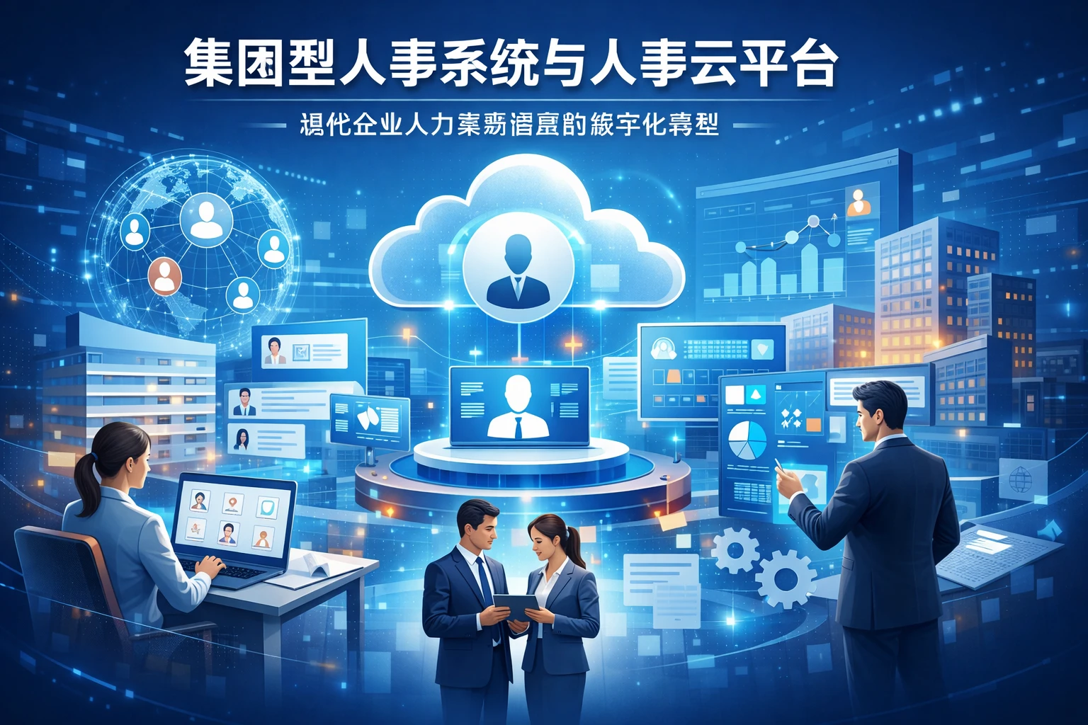 集团型人事系统与人事云平台：现代企业人力资源管理的数字化转型