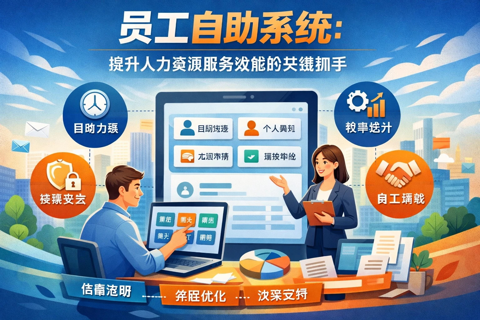 员工自助系统：提升人力资源服务效能的关键抓手