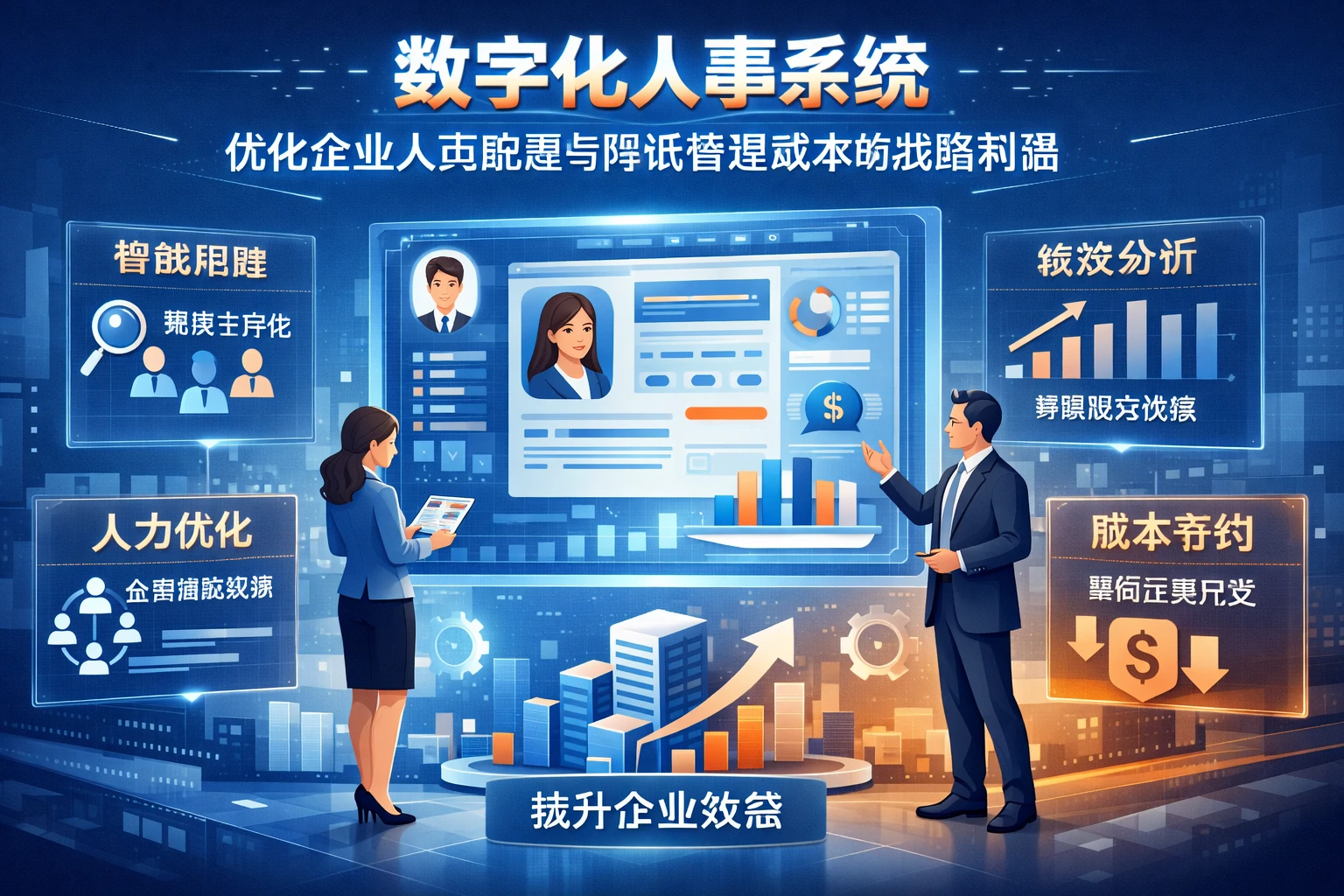 数字化人事系统：优化企业人员配置与降低管理成本的战略利器