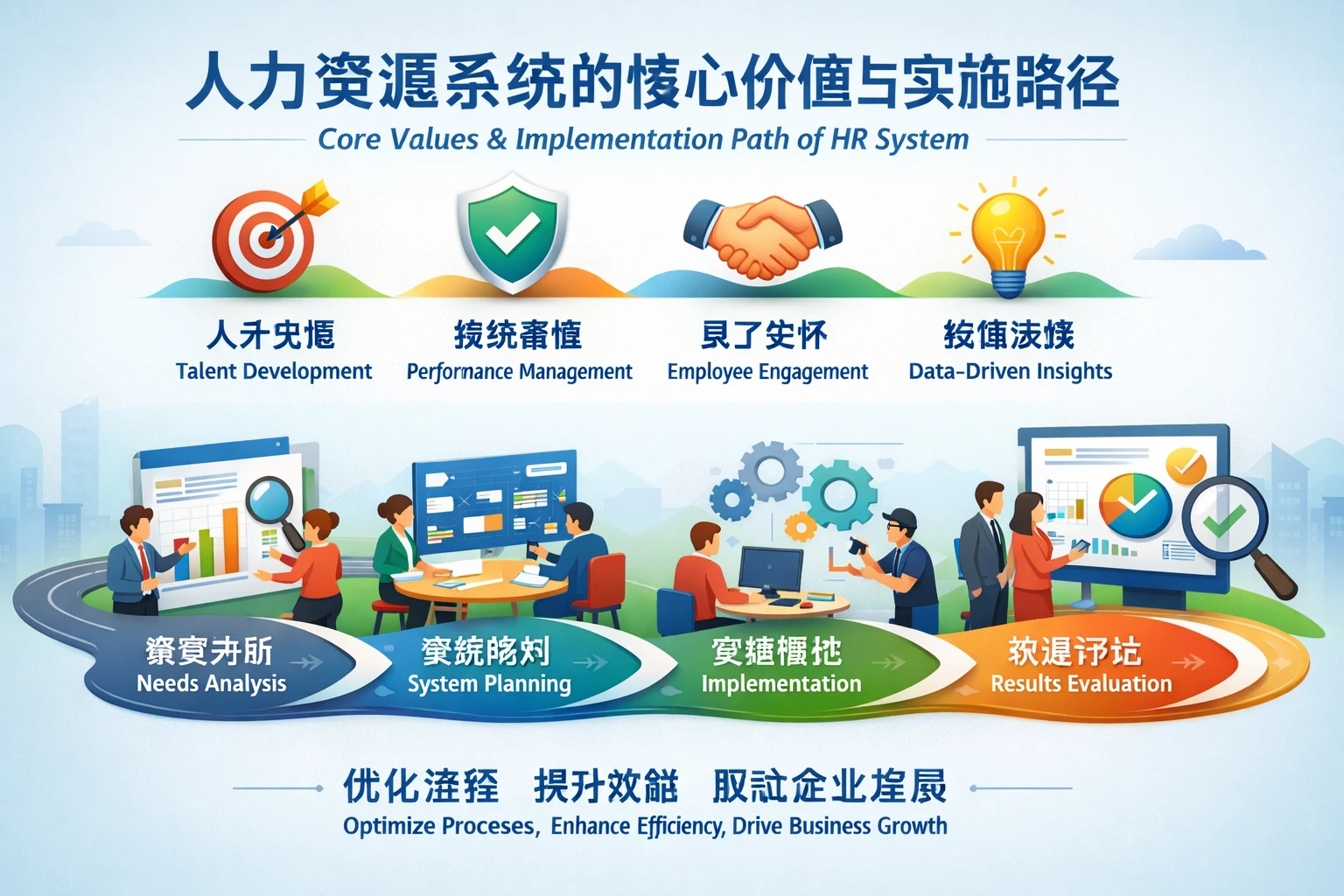 人力资源系统的核心价值与实施路径