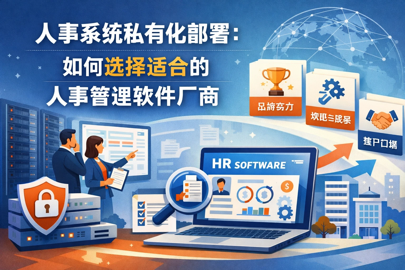 人事系统私有化部署：如何选择适合的人事管理软件厂商