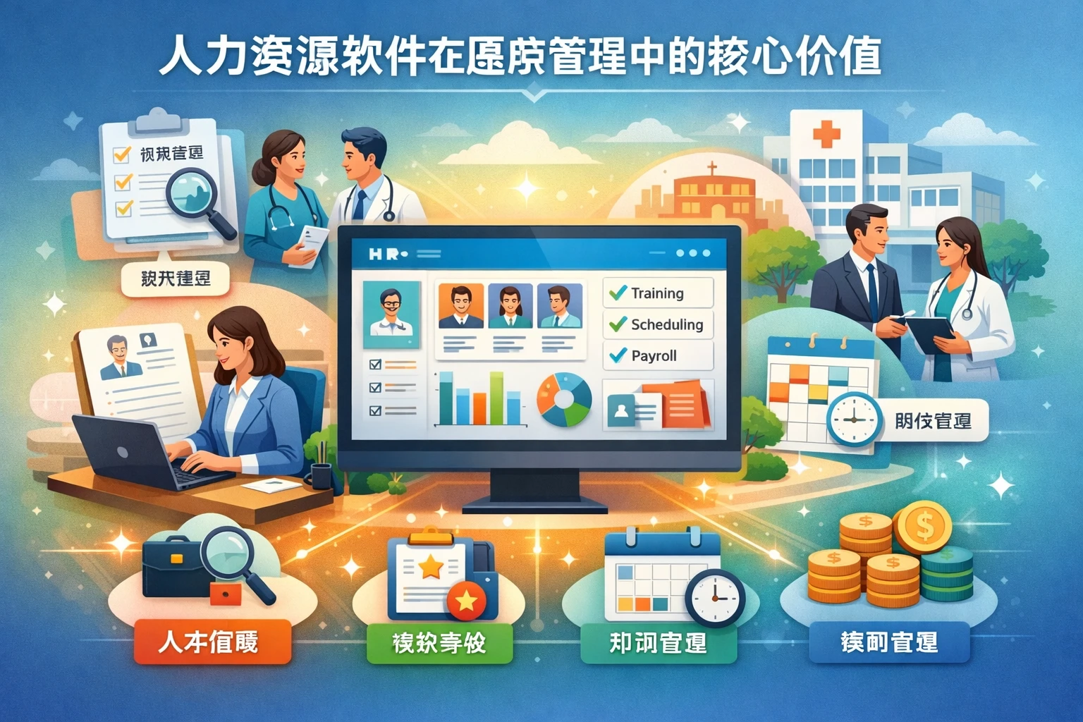 人力资源软件在医院管理中的核心价值