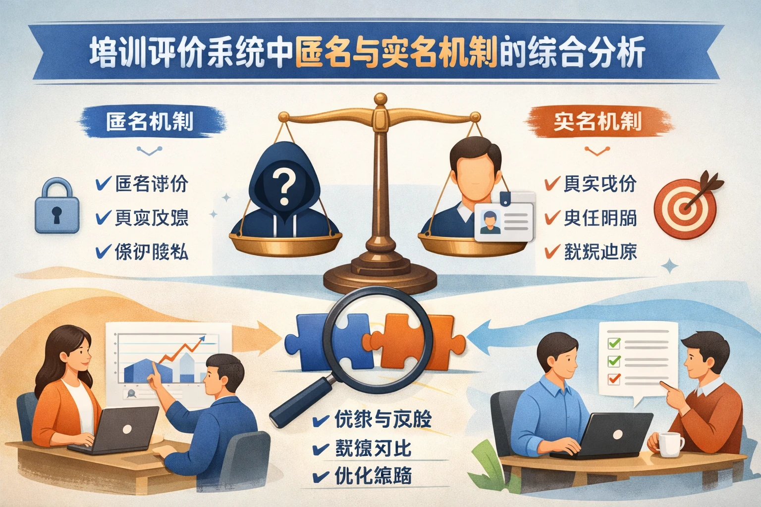 培训评价系统中匿名与实名机制的综合分析