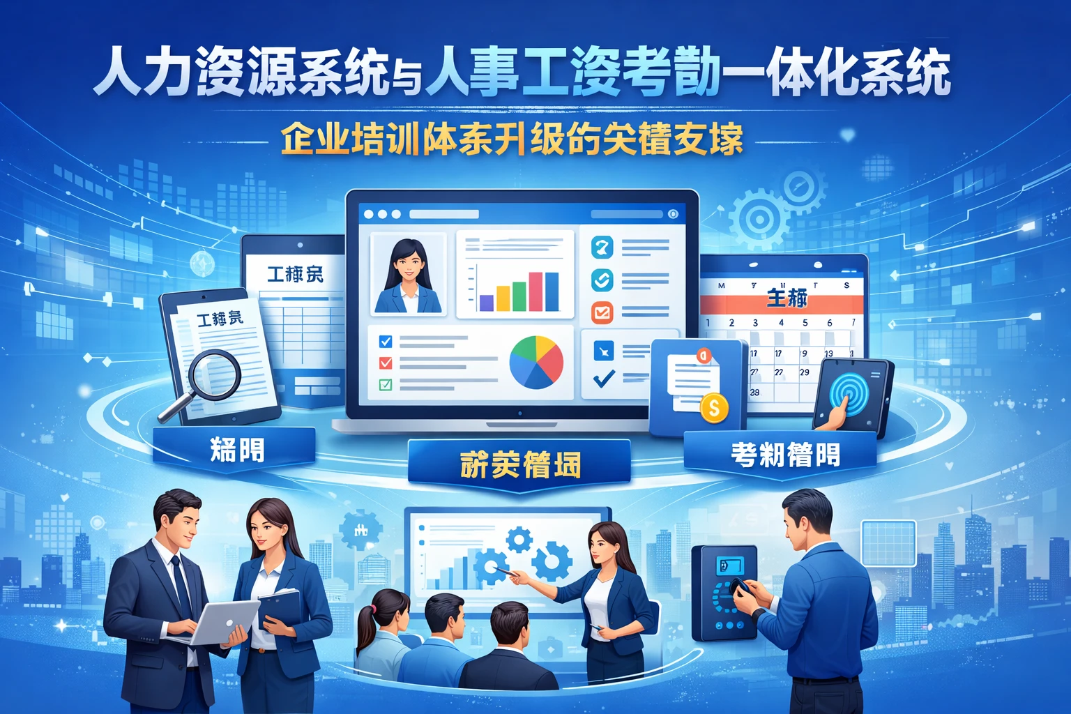 人力资源系统与人事工资考勤一体化系统:企业培训体系升级的关键支撑