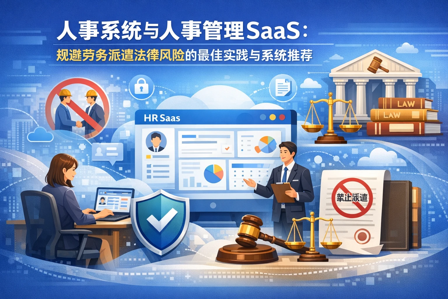 人事系统与人事管理SaaS：规避劳务派遣法律风险的最佳实践与系统推荐