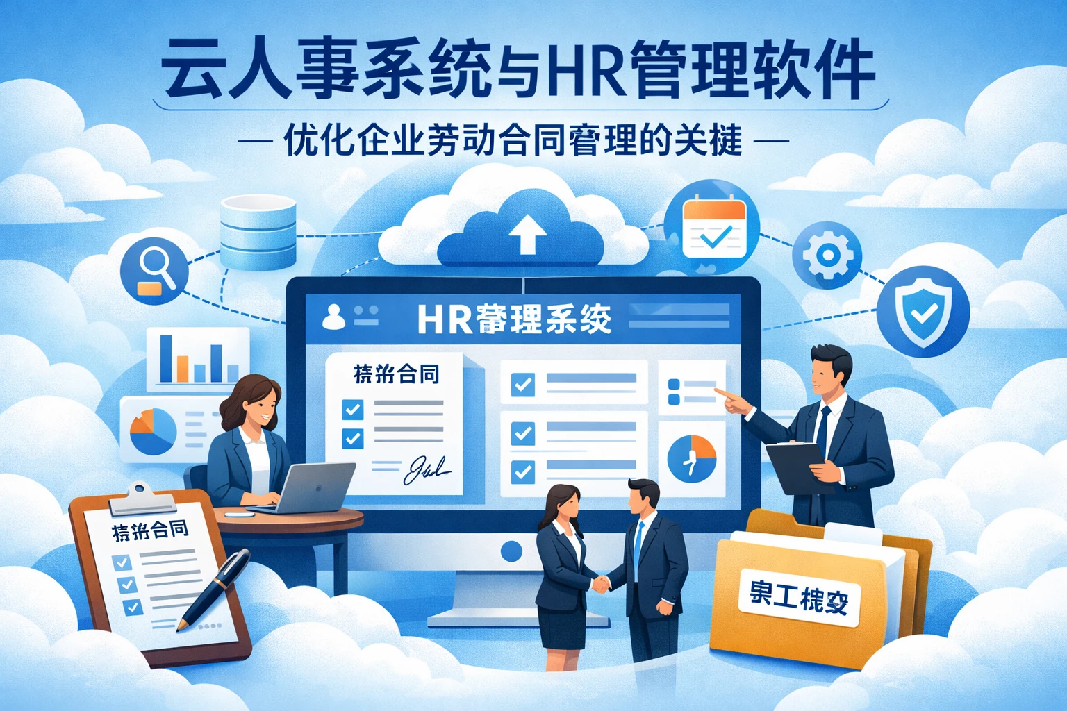 云人事系统与HR管理软件：优化企业劳动合同管理的关键