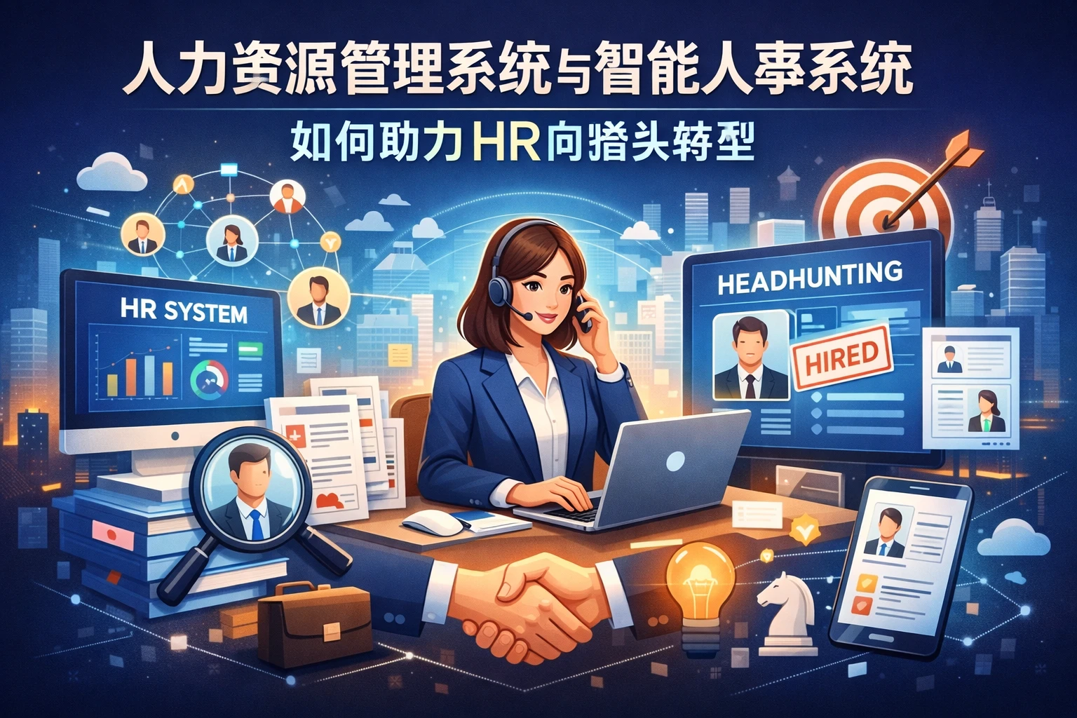人力资源管理系统与智能人事系统如何助力HR向猎头转型
