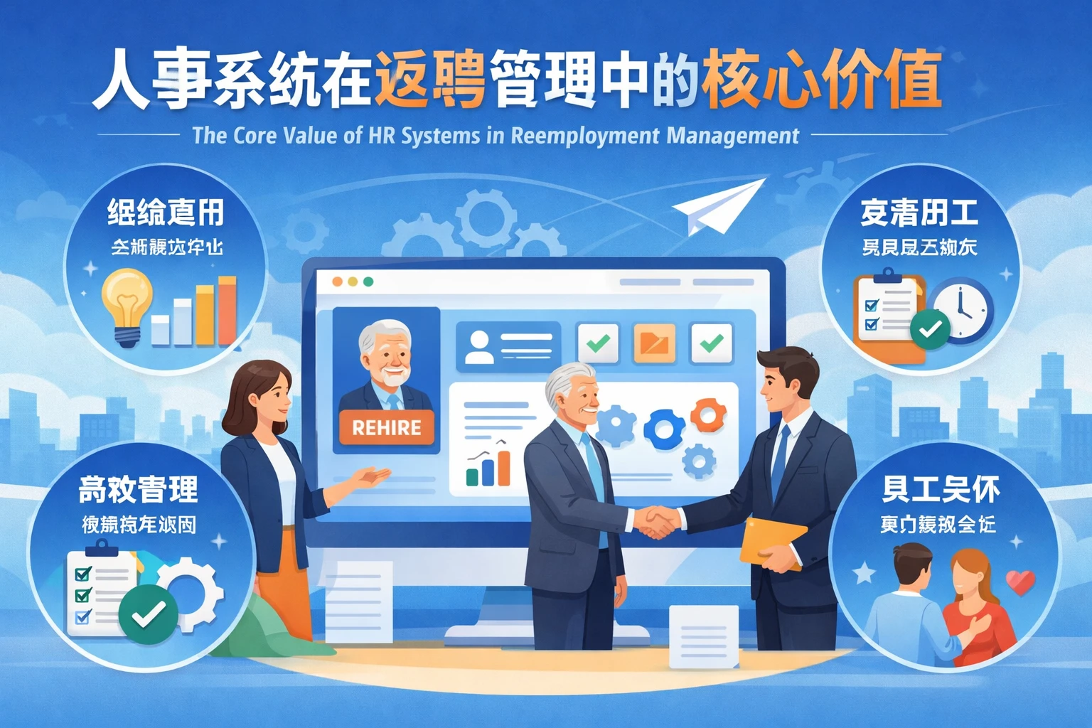 人事系统在返聘管理中的核心价值
