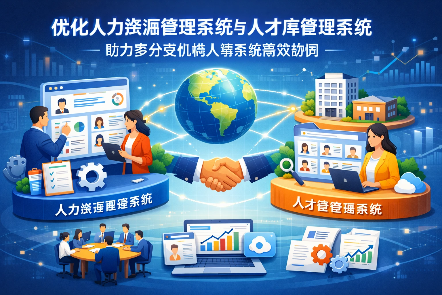 优化人力资源管理系统与人才库管理系统，助力多分支机构人事系统高效协同