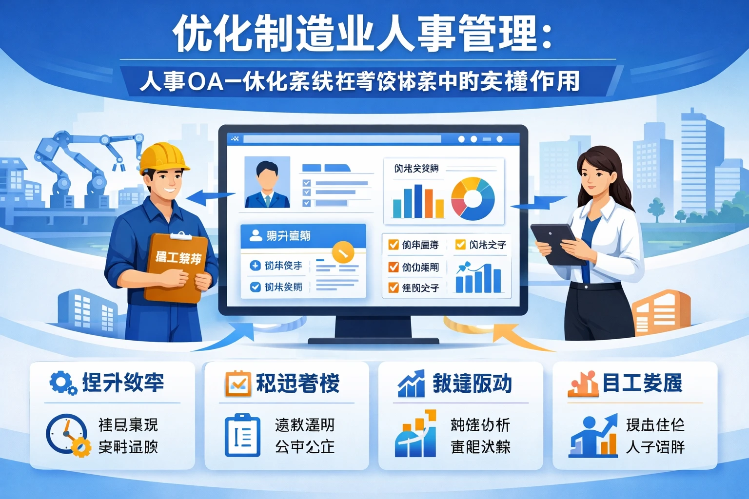 优化制造业人事管理：人事OA一体化系统在考核体系中的关键作用