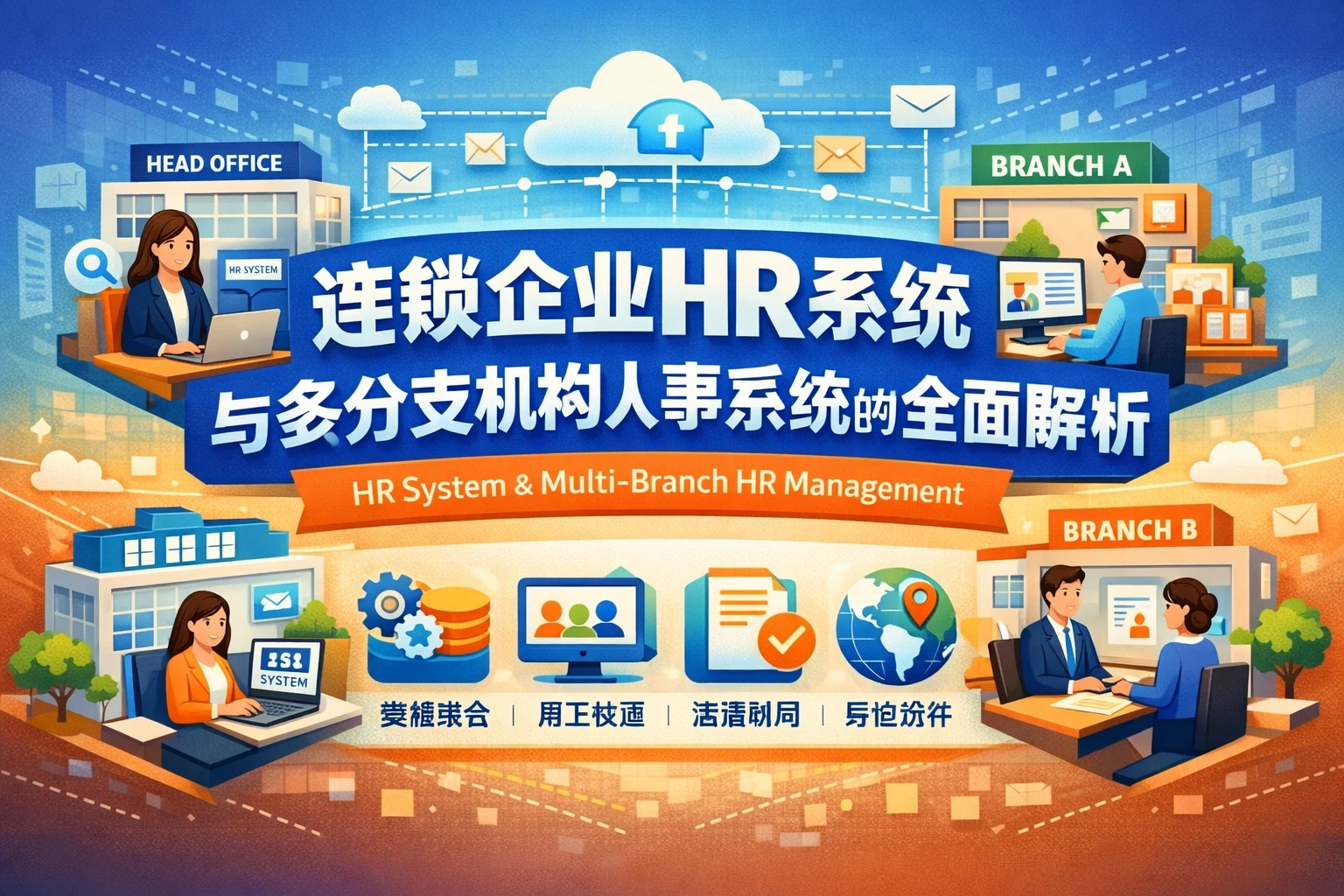 连锁企业HR系统与多分支机构人事系统的全面解析