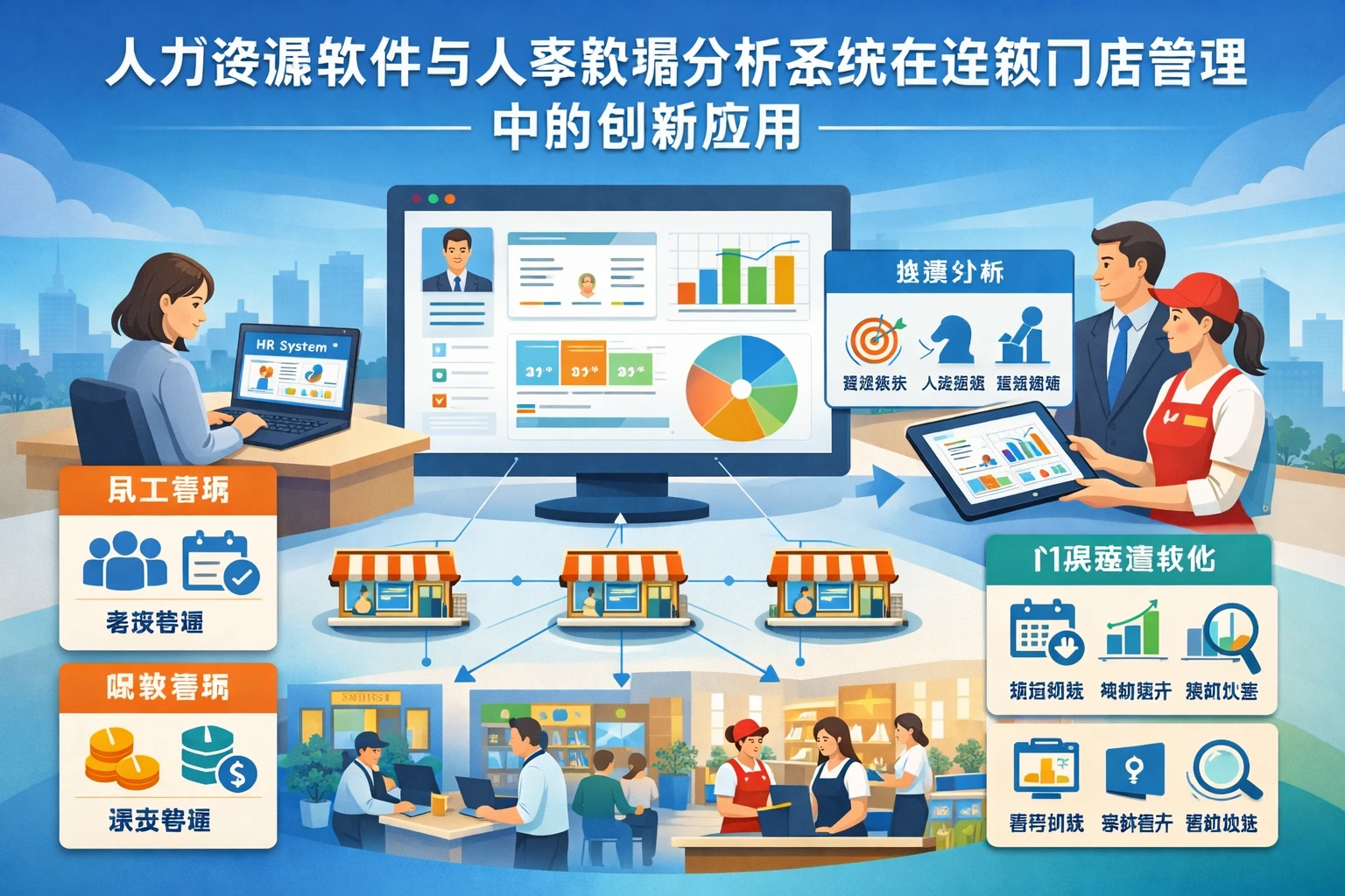 人力资源软件与人事数据分析系统在连锁门店管理中的创新应用