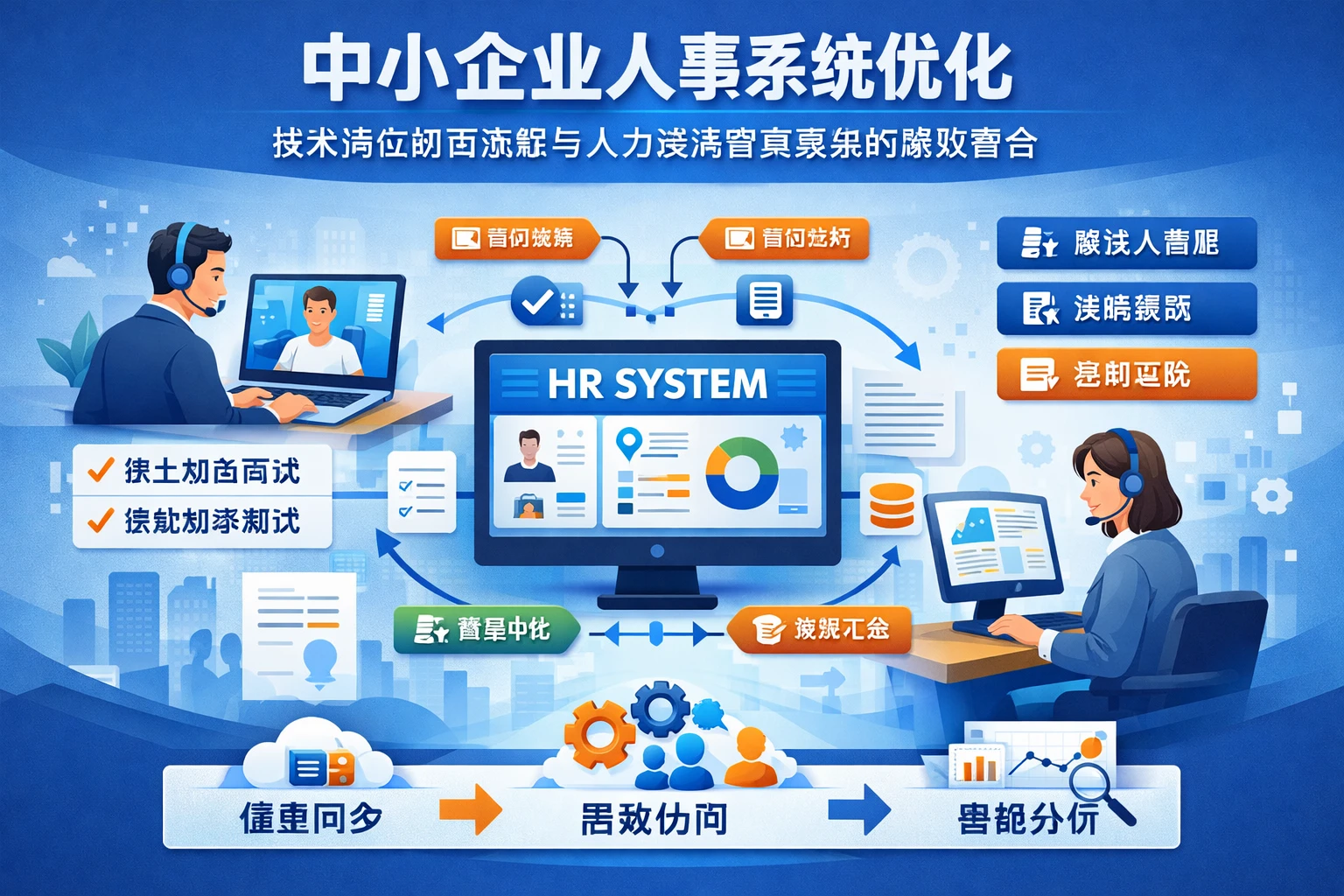 中小企业人事系统优化：技术岗位初面流程与人力资源管理系统的高效整合