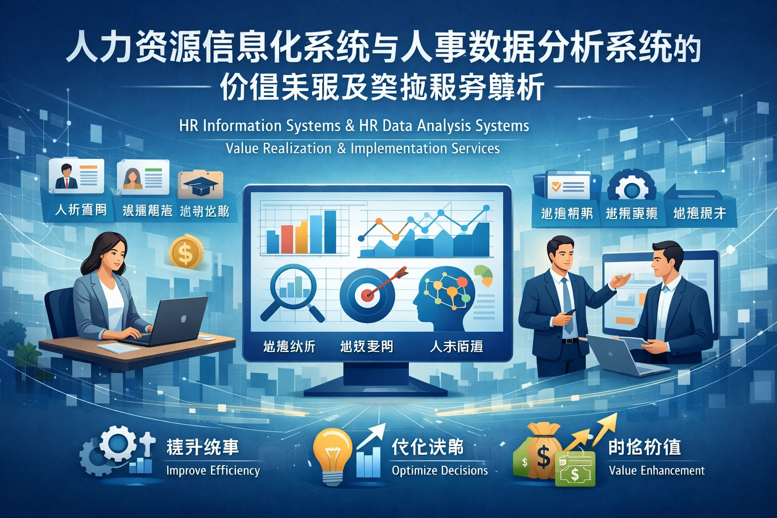 人力资源信息化系统与人事数据分析系统的价值实现及实施服务解析