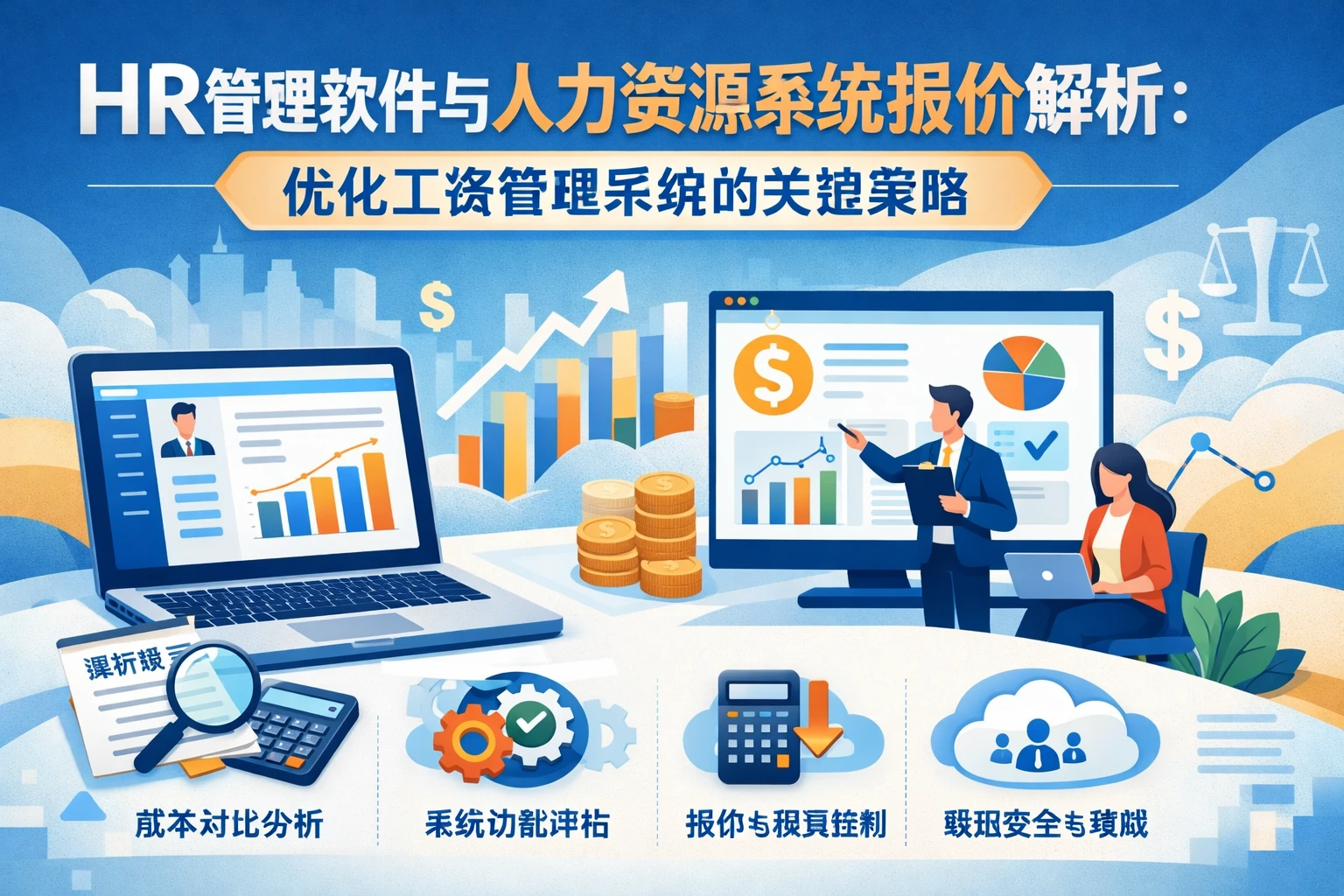 HR管理软件与人力资源系统报价解析：优化工资管理系统的关键策略