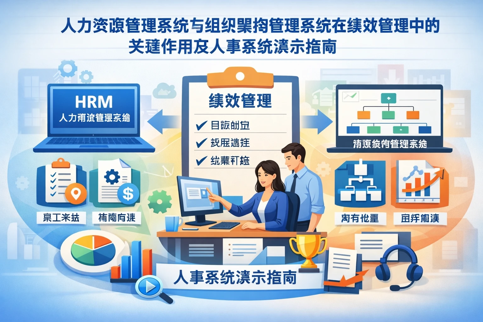 人力资源管理系统与组织架构管理系统在绩效管理中的关键作用及人事系统演示指南