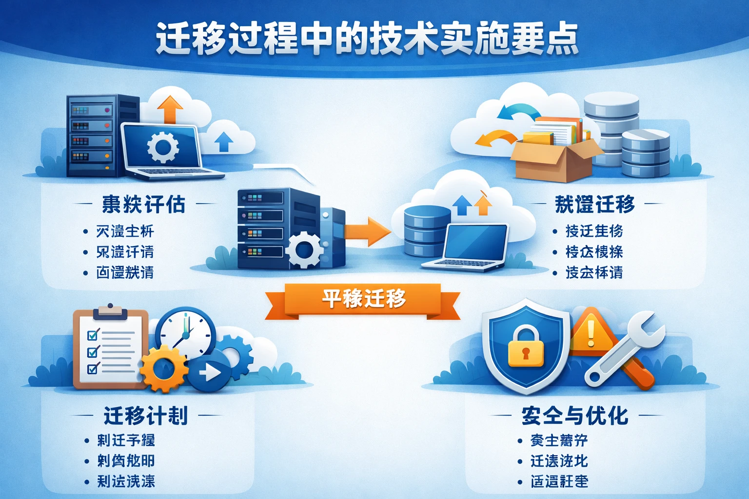 迁移过程中的技术实施要点