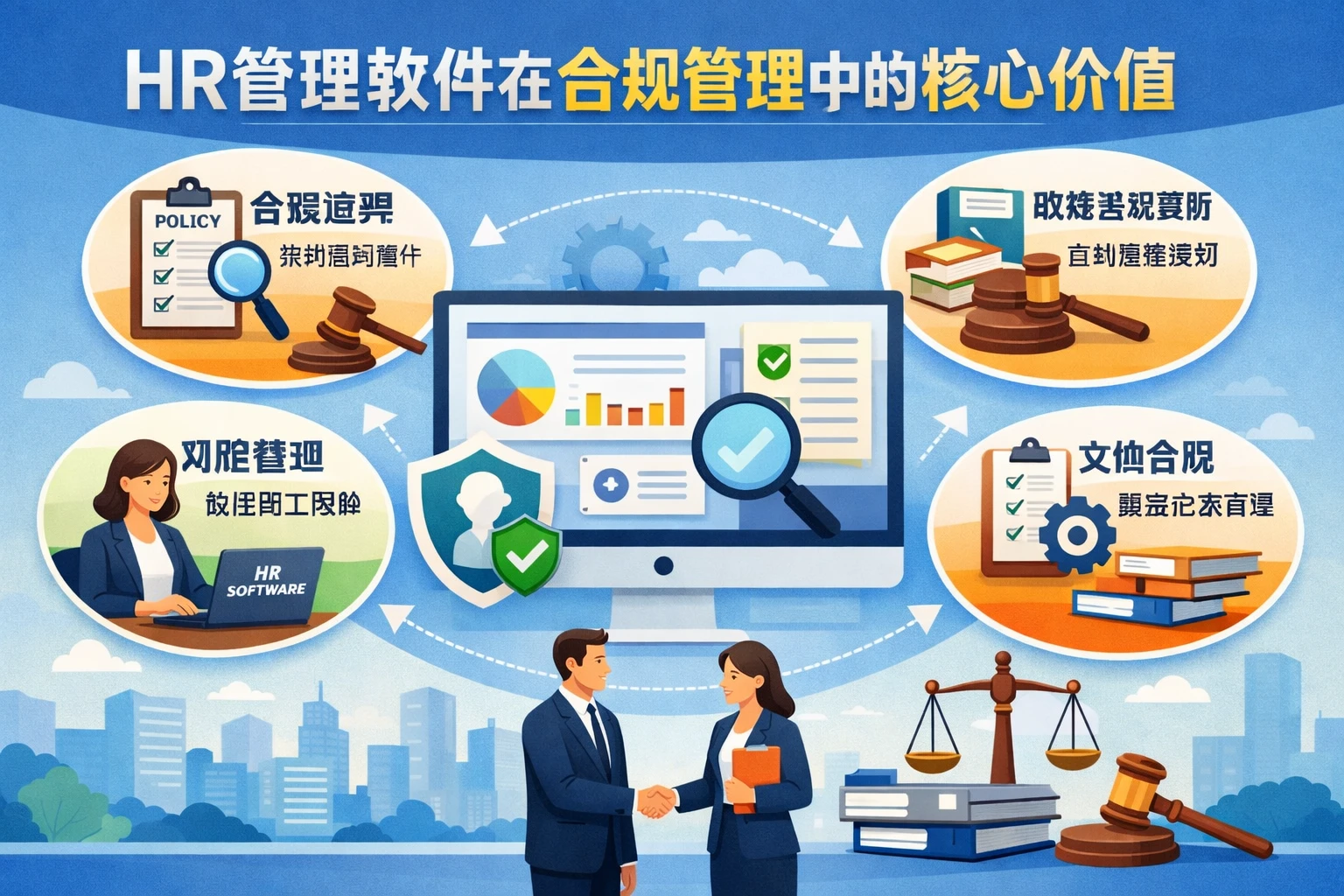 HR管理软件在合规管理中的核心价值