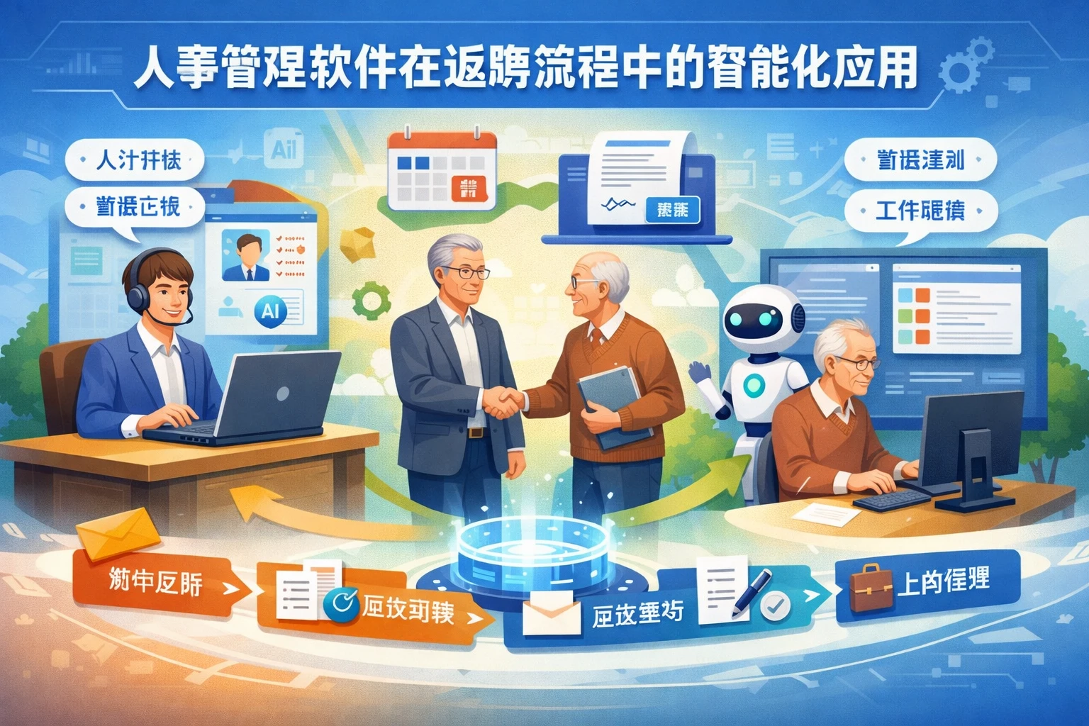 人事管理软件在返聘流程中的智能化应用