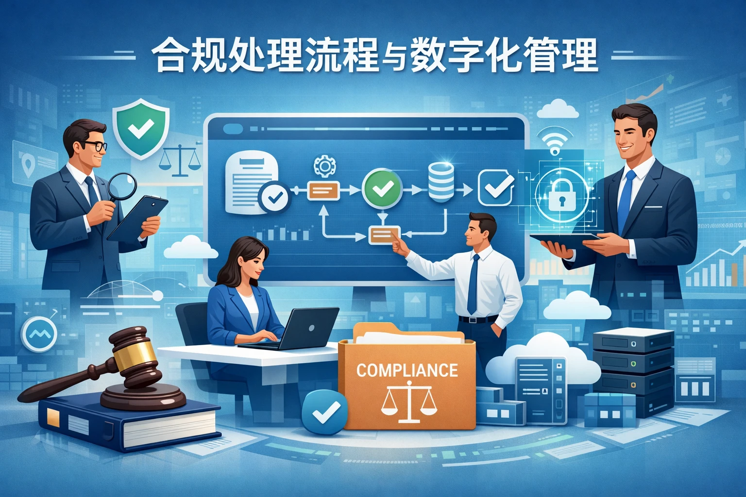 合规处理流程与数字化管理