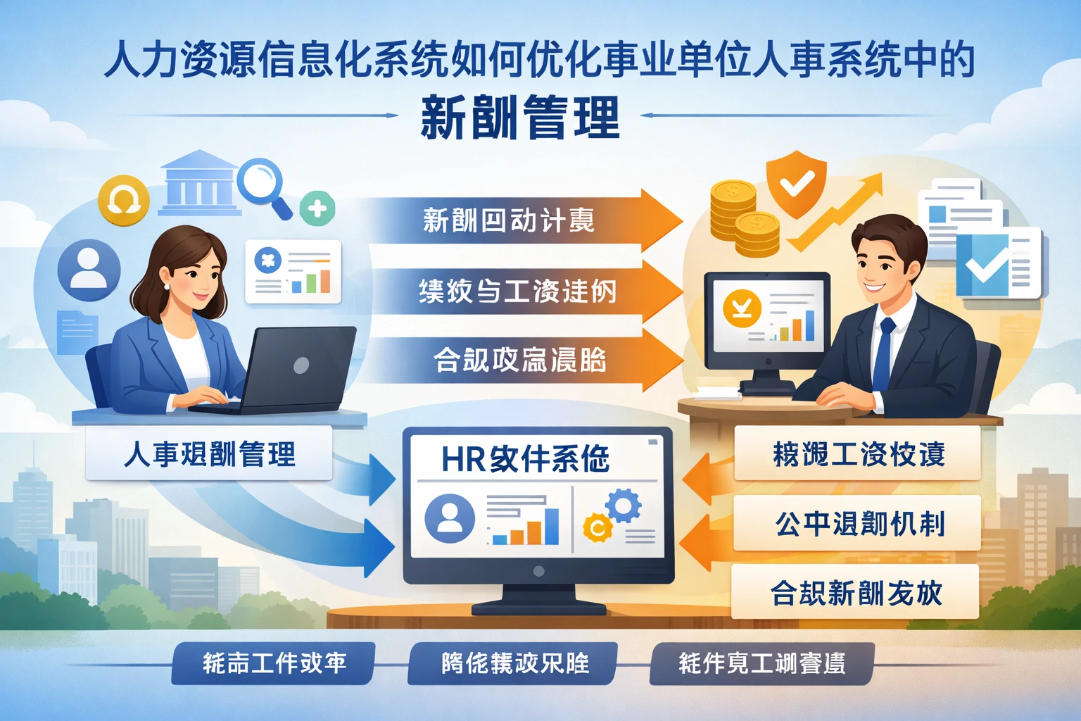 人力资源信息化系统如何优化事业单位人事系统中的薪酬管理