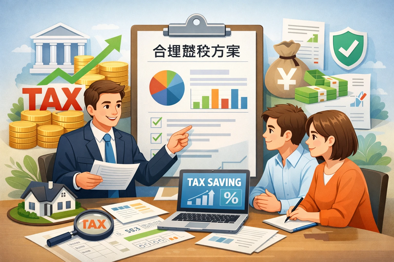 合理避税的方案支持