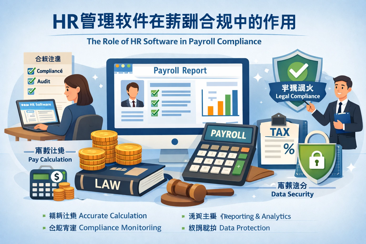 HR管理软件在薪酬合规中的作用