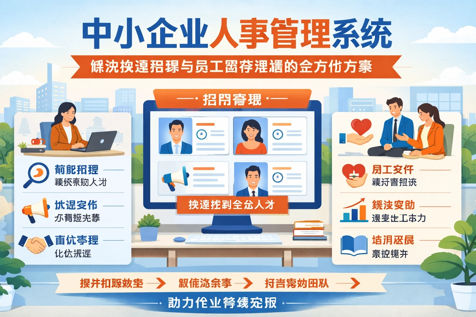 中小企业人事管理系统:解决快速招聘与员工留存难题的全方位方案