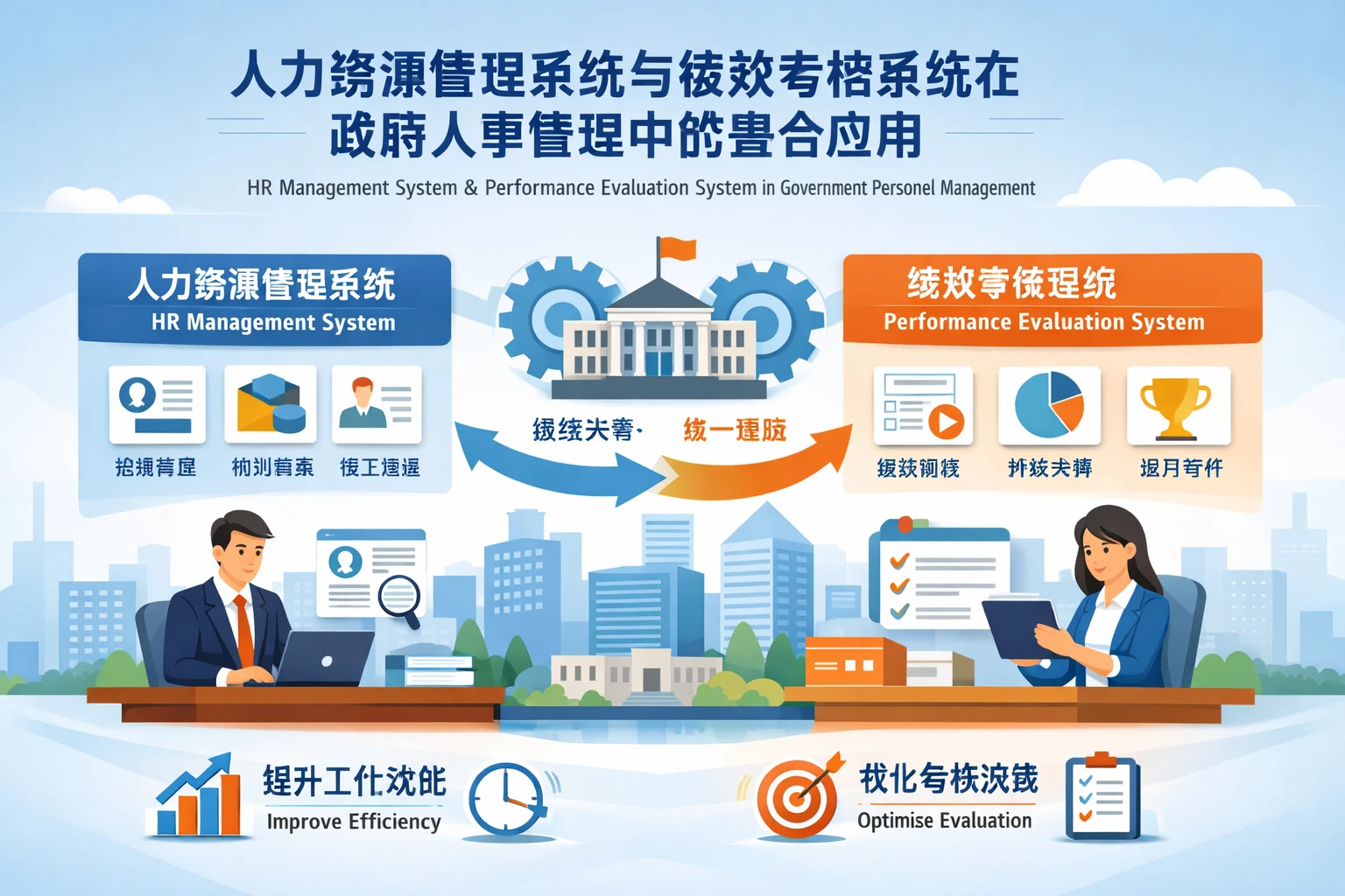 人力资源管理系统与绩效考核系统在政府人事管理中的整合应用