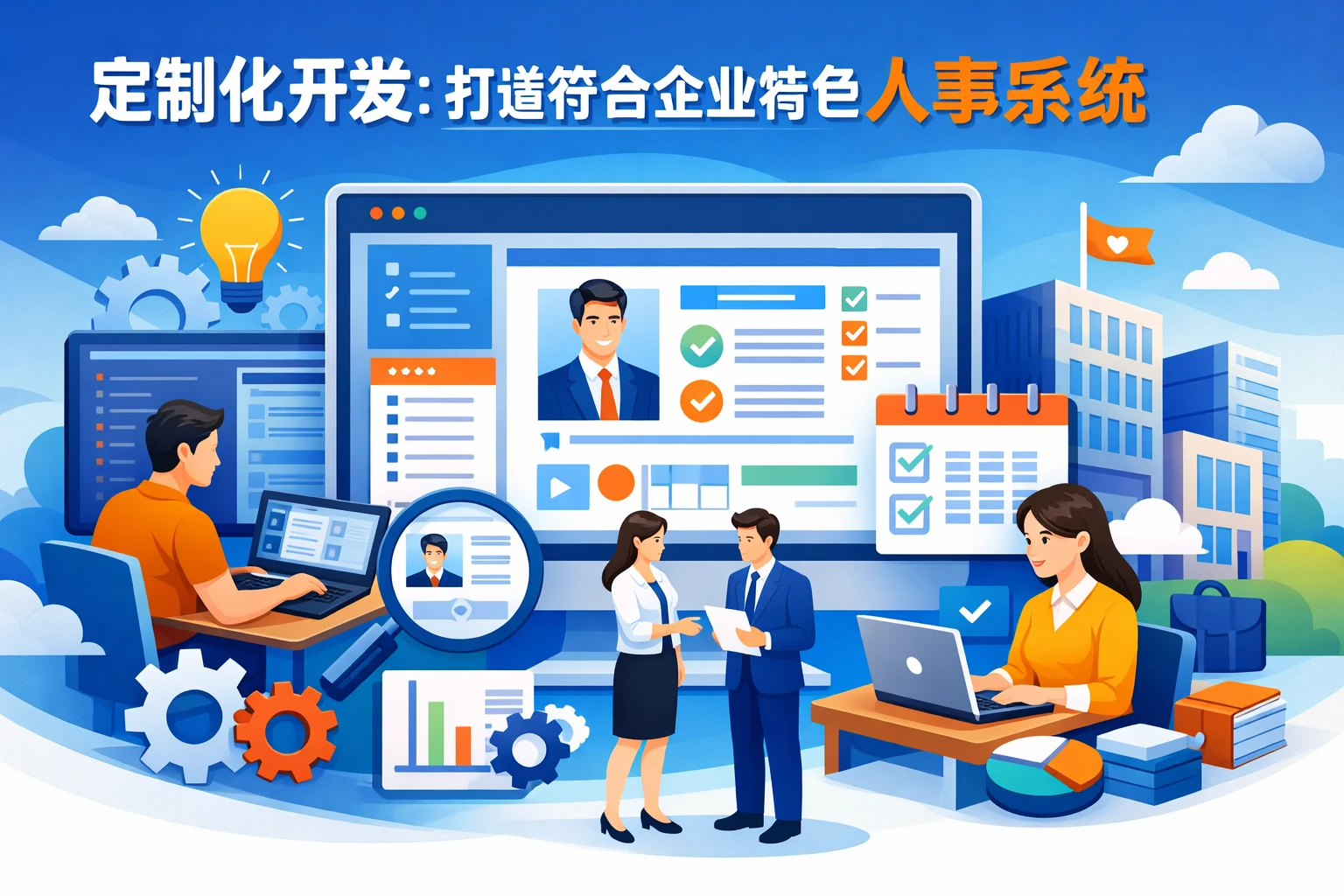 定制化开发：打造符合企业特色的人事系统