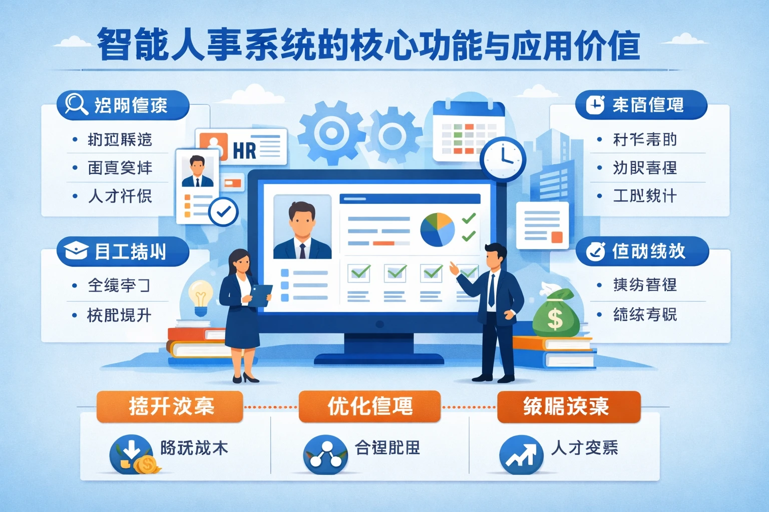 智能人事系统的核心功能与应用价值