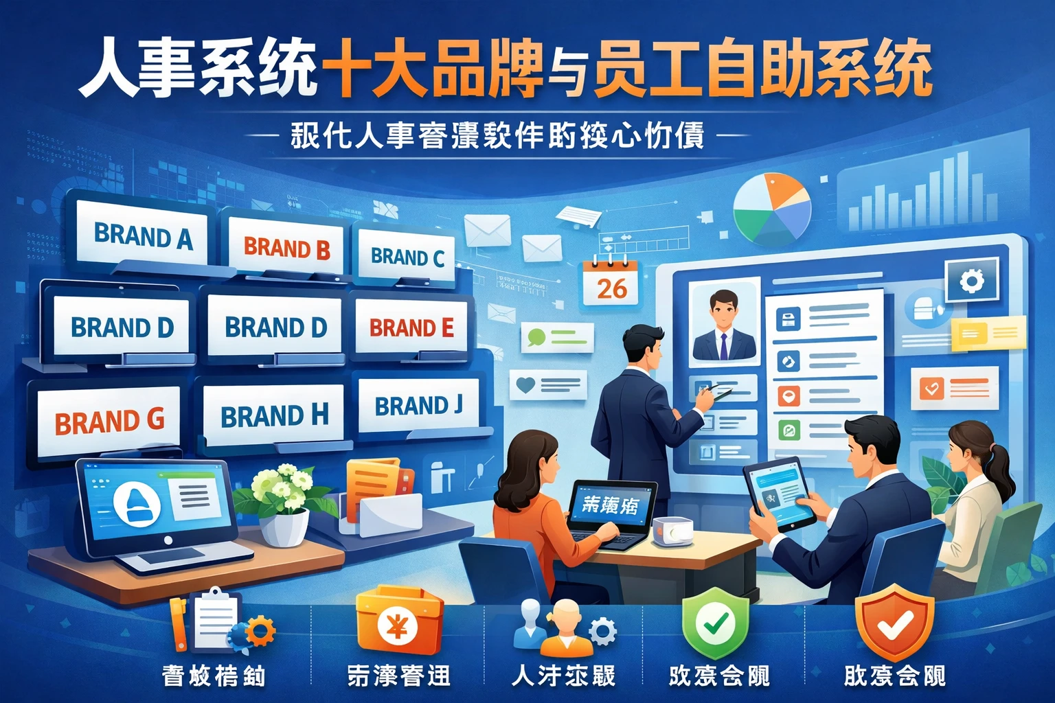 人事系统十大品牌与员工自助系统：现代人事管理软件的核心价值