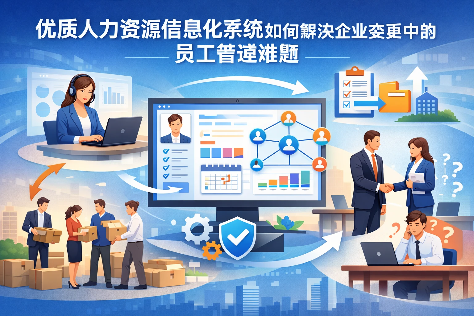 优质人力资源信息化系统如何解决企业变更中的员工管理难题