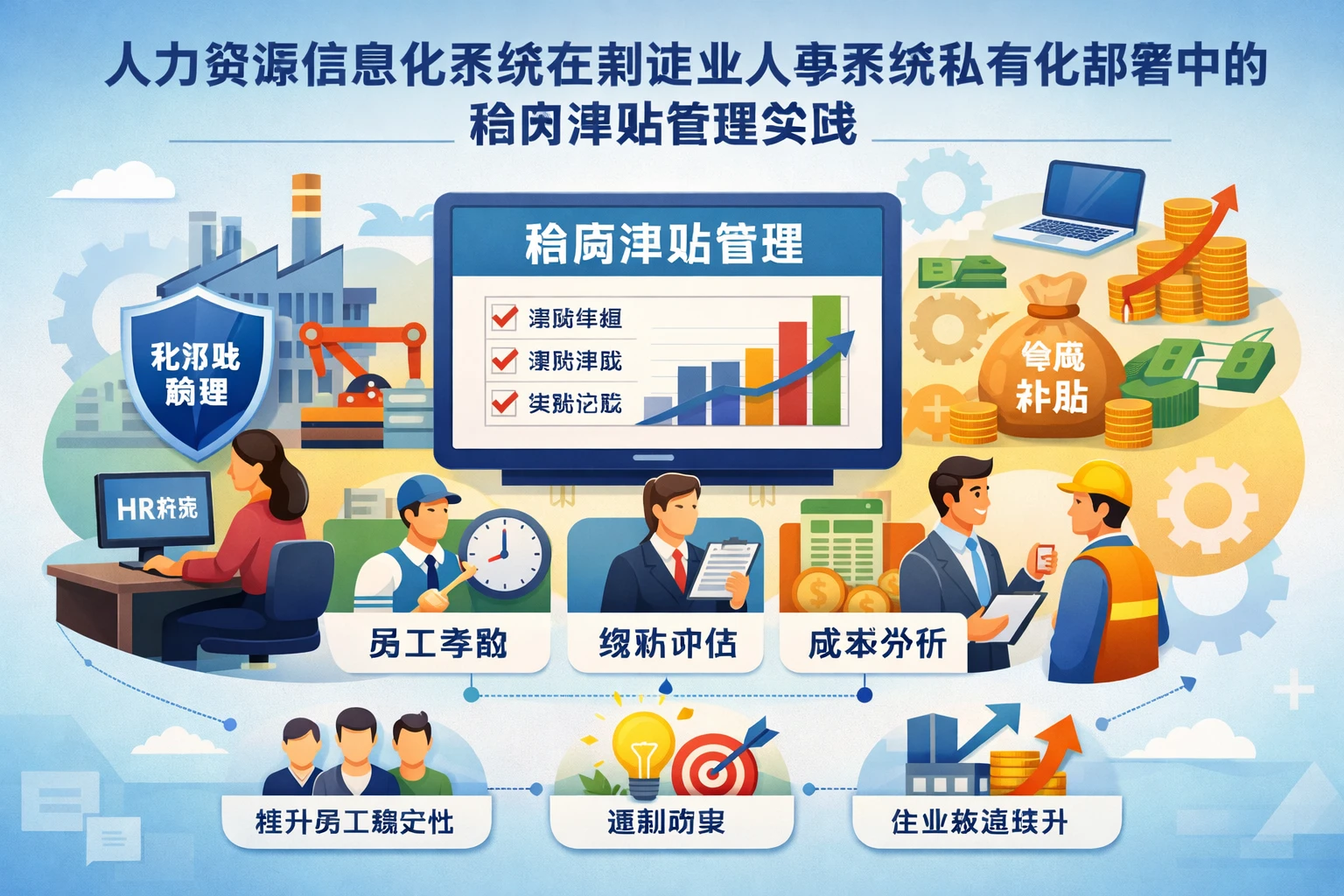 人力资源信息化系统在制造业人事系统私有化部署中的稳岗津贴管理实践