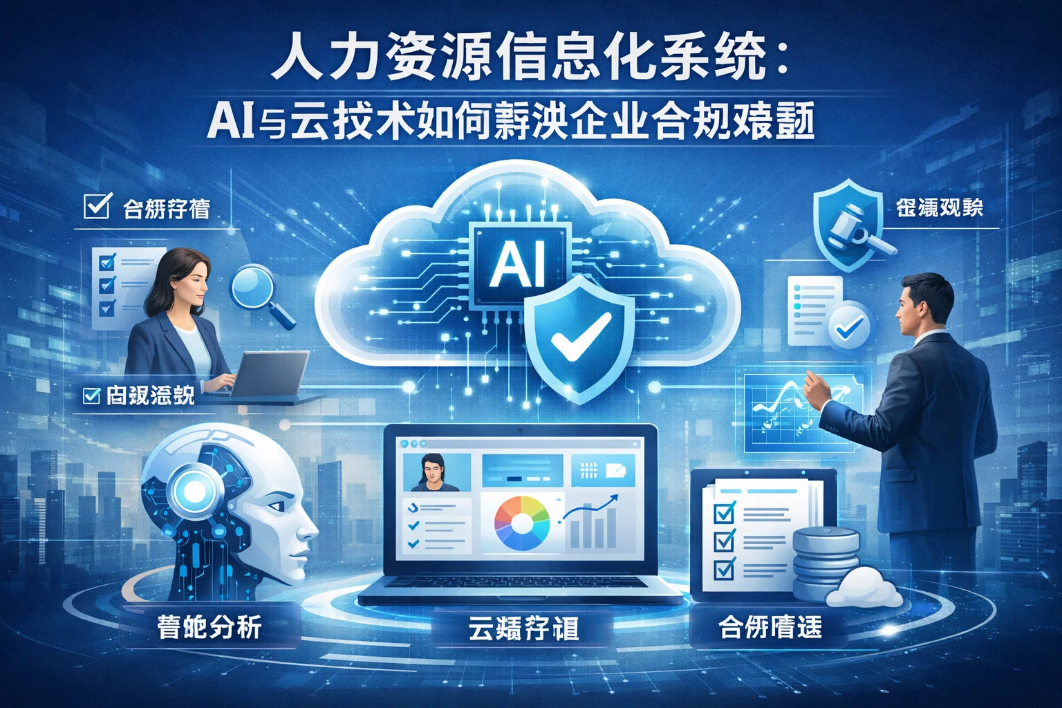 人力资源信息化系统:AI与云技术如何解决企业合规难题