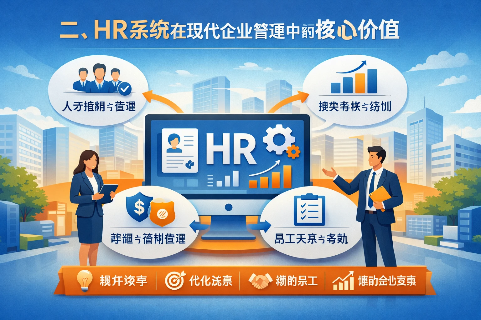 二、HR系统在现代企业管理中的核心价值
