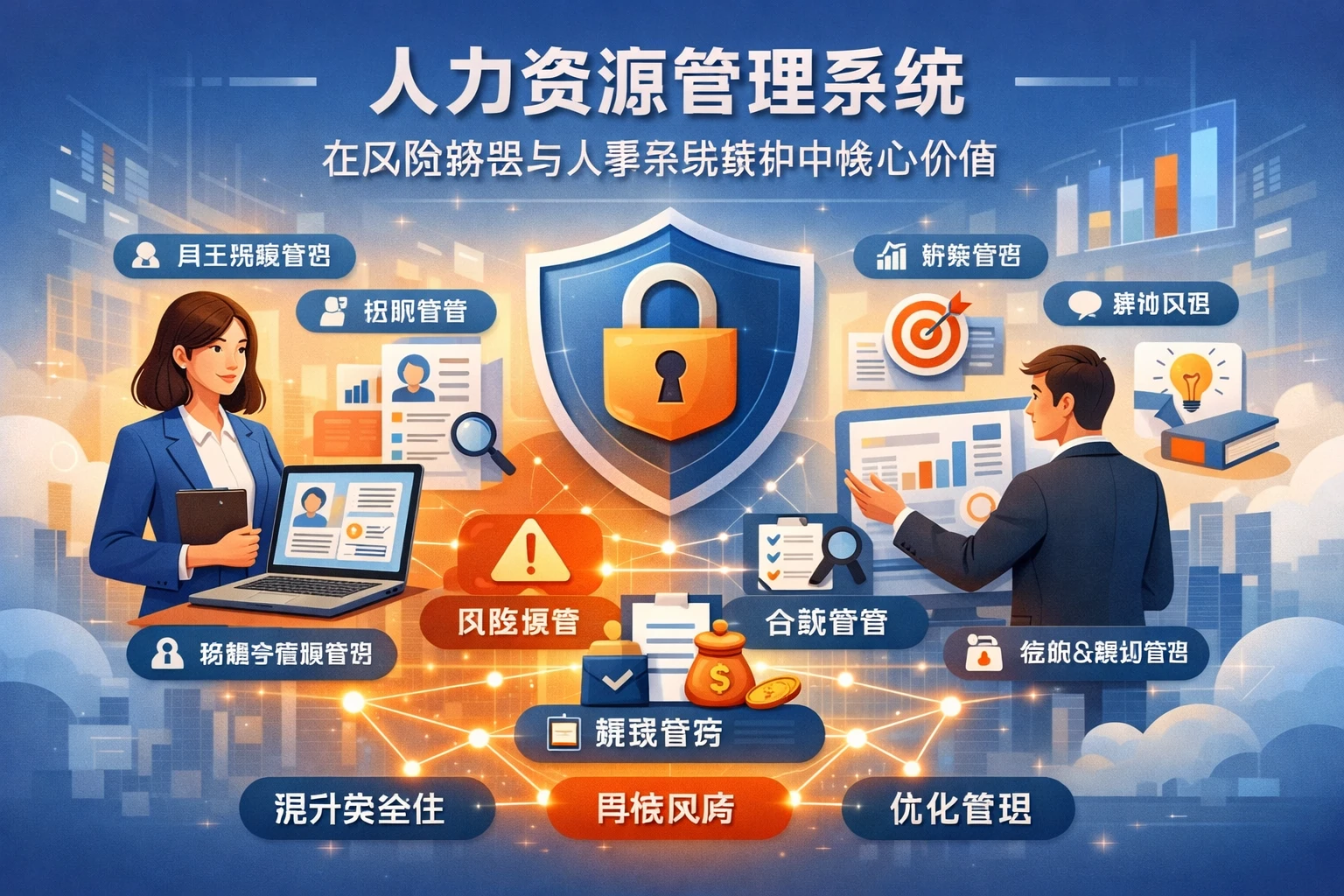 人力资源管理系统在风险防控与人事系统维护中的核心价值
